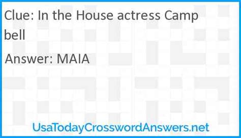 More synonyms can be found below the puzzle answers. . Actress campbell crossword clue 4 letters